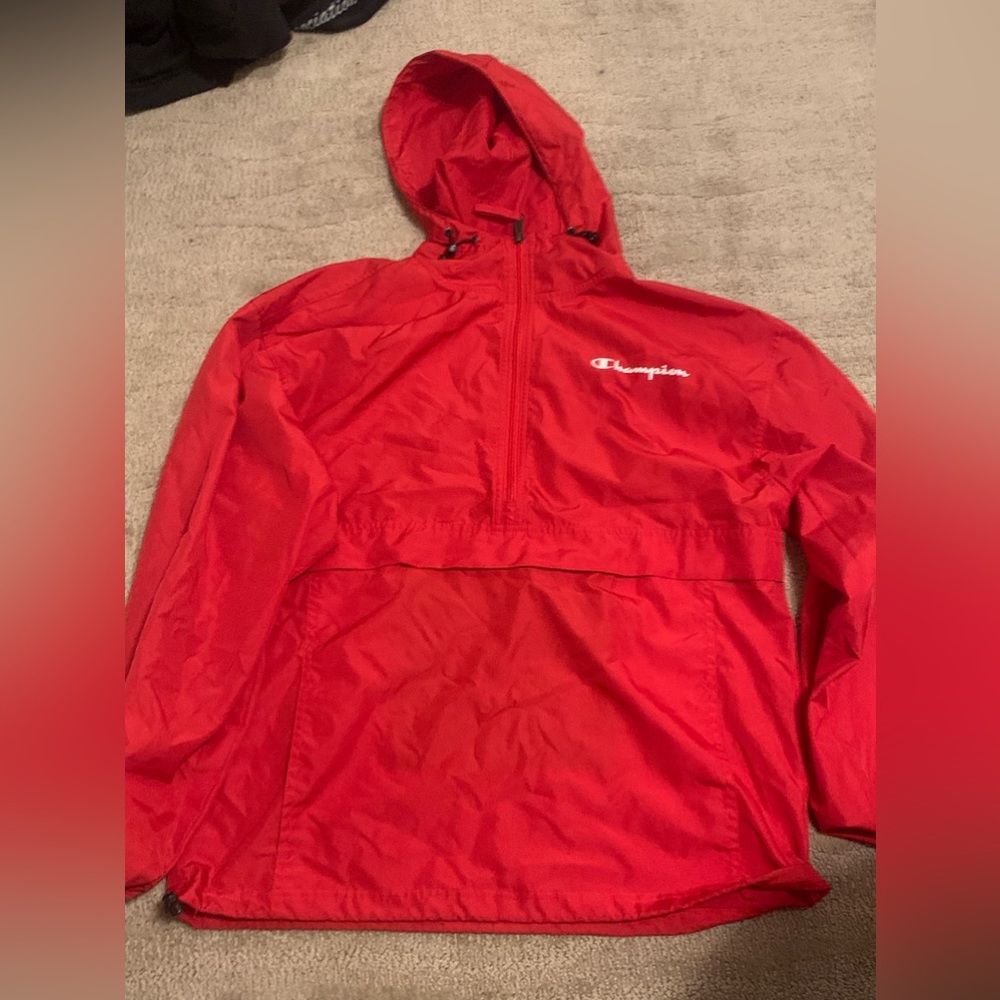 Mens M Champion Windbreaker Jacket
